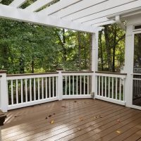 Paint a Railing Brown for Easier Maintenance