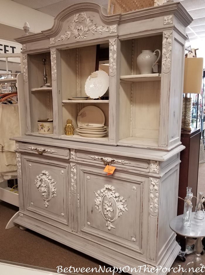 Painted China Cabinet