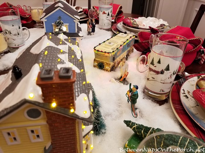 Christmas Vacation Table Setting, Dept. 56