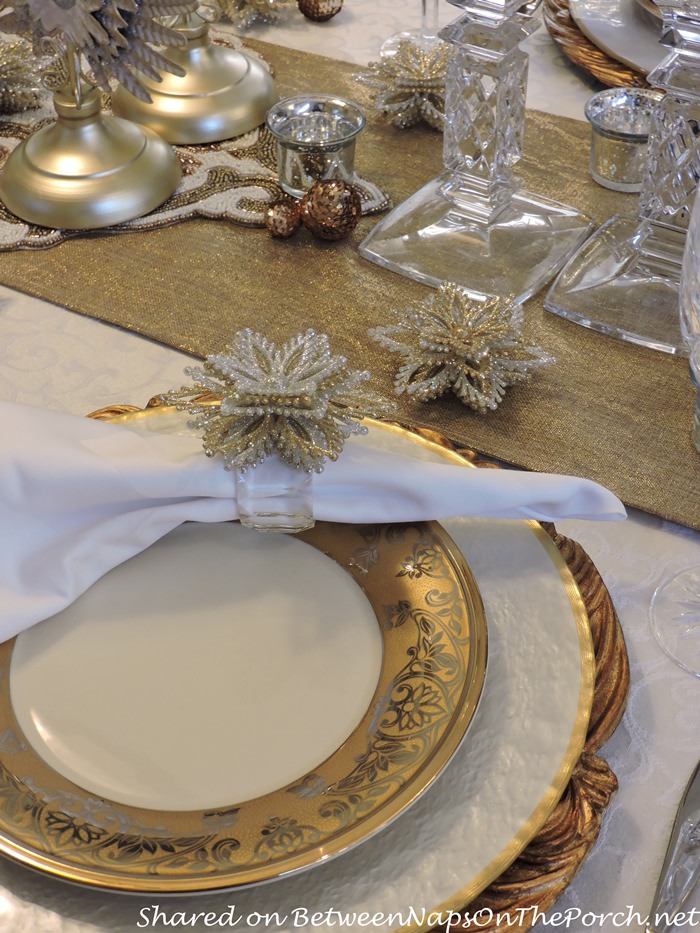 Angel-Themed Table Setting for Christmas