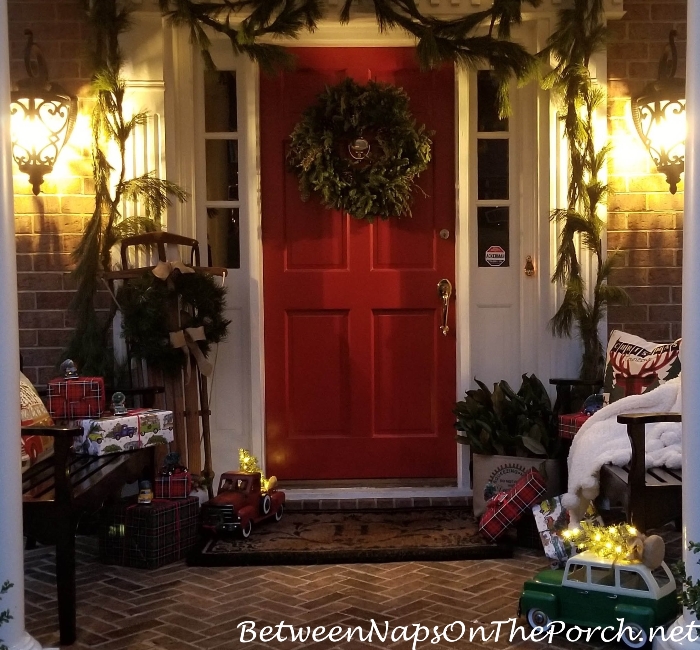 Lantern Light for a Christmas Porch