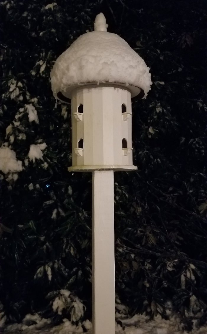 Snow-Covered Lazy Hill Dovecote