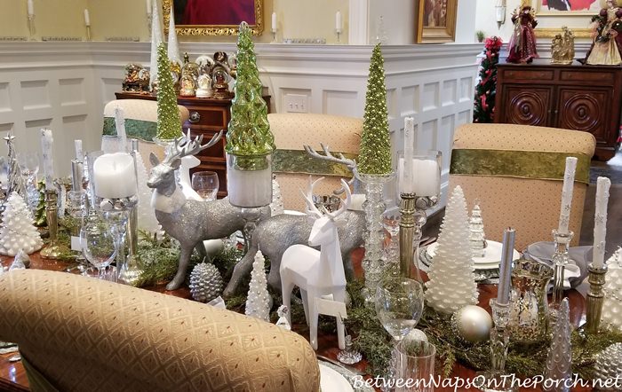 Elegant Centerpiece for Christmas Dining