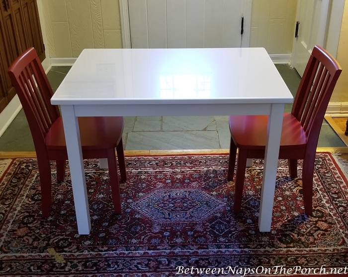 pottery barn childrens table