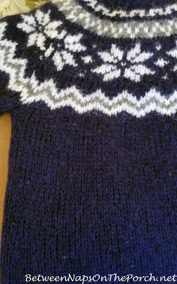 Barbour Snowflake Wool Alpaca Sweater