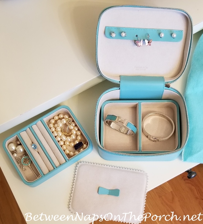 Tiffany & Co Leather Jewelry Case, Perfect for Travel