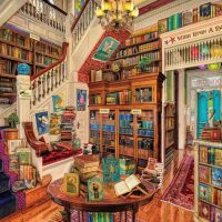 Book Shop, Cats Puzzle