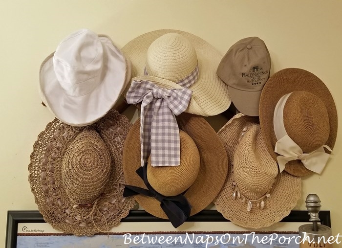 Summer Hats, Hat Rack