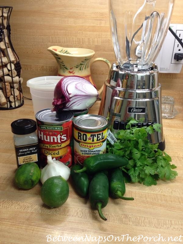 Ingredients to make delicious Salsa Recipe