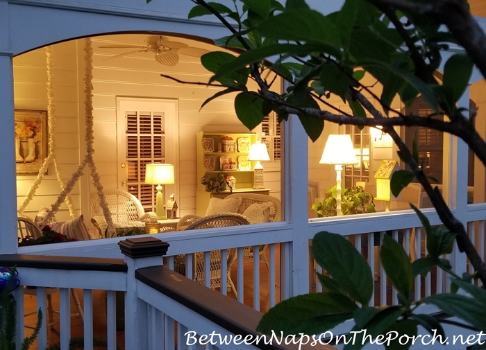 Soft Lighting for Relaxing on Porch at Night