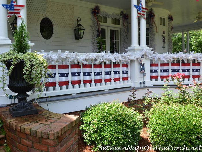 Decorate your porch for Independence Day