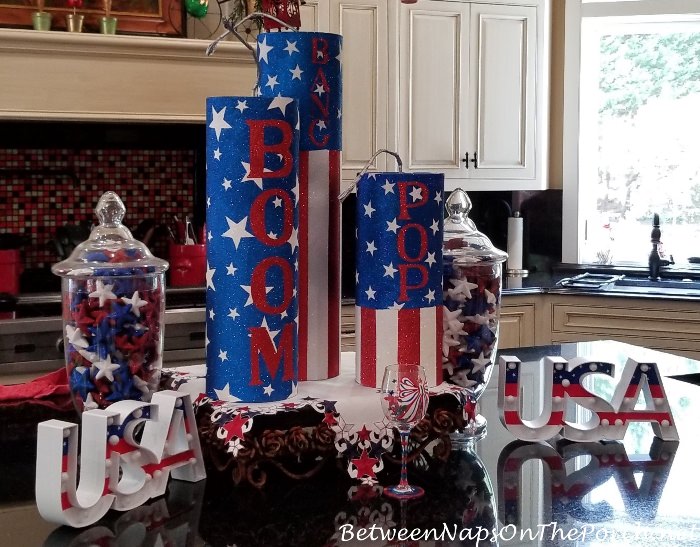 Festive 4th of July Centerpiece