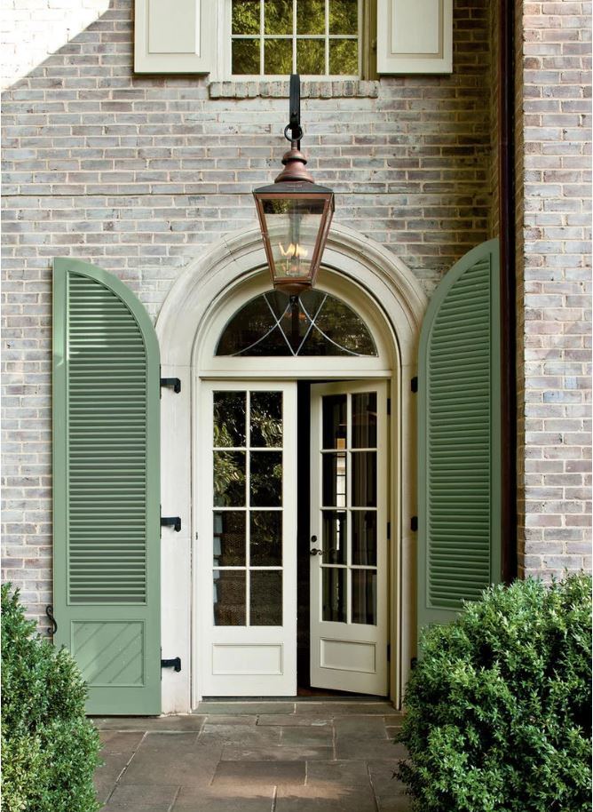 Paint Shutter Green with Pratt & Lambert's Artichoke paint