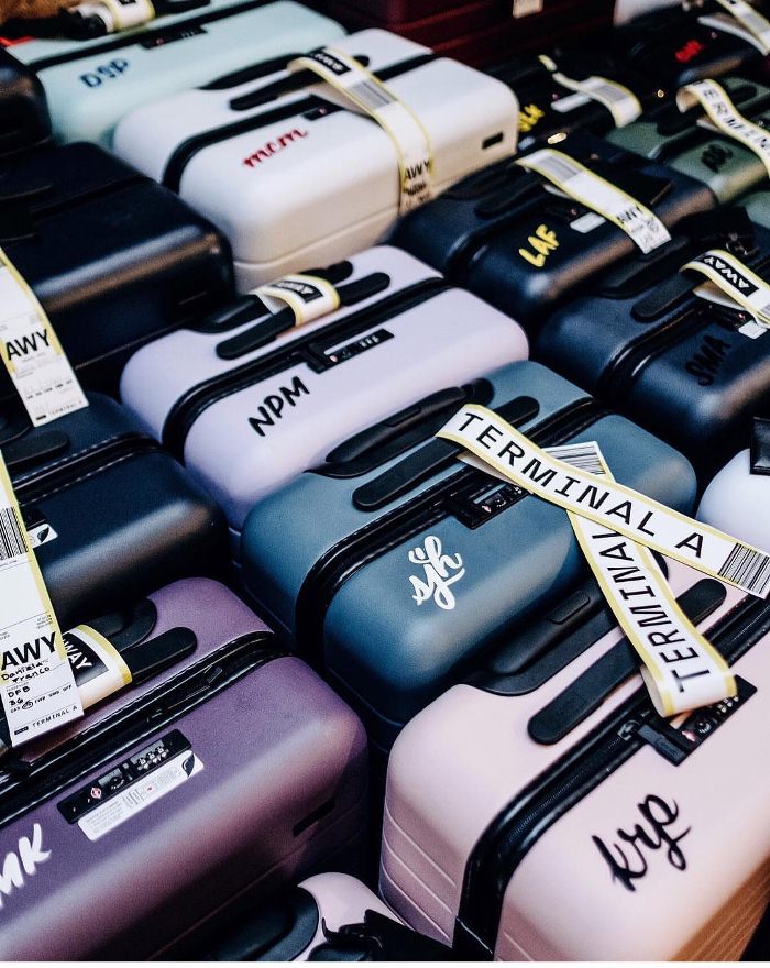 monogram away luggage