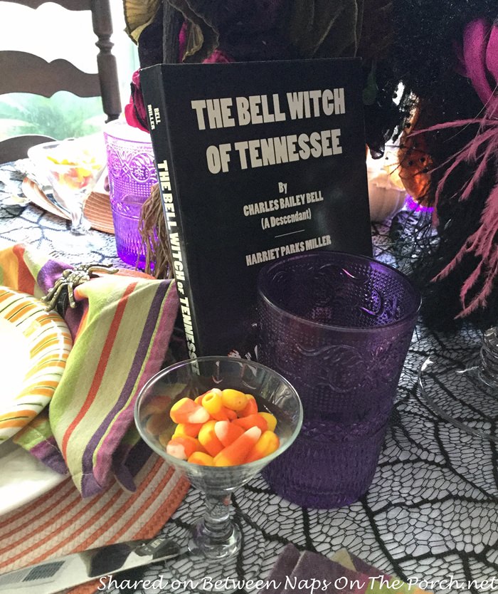 Halloween Table with Bell Witch Theme