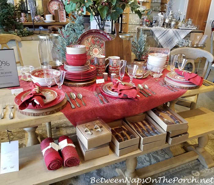 Christmas china clearance dinnerware