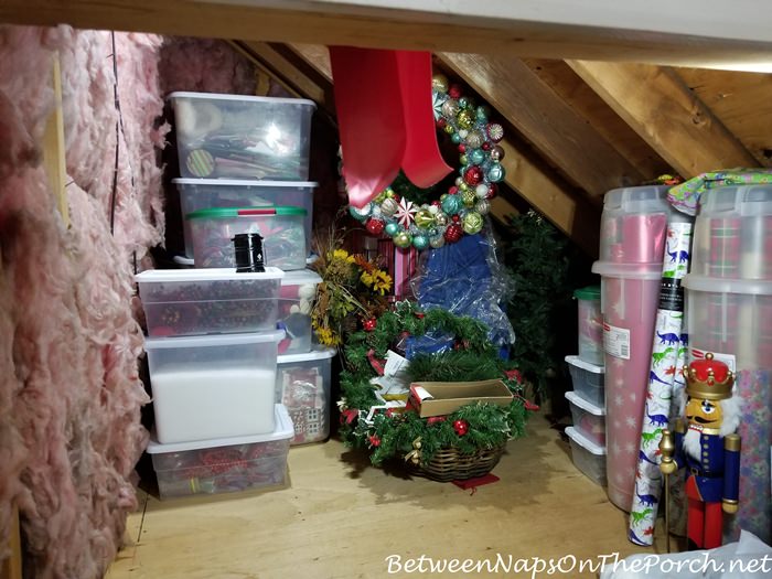 Easy way to add lighting to under eave storage and attics, closets