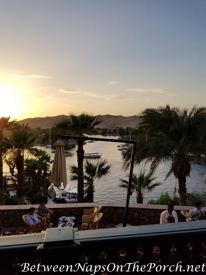 View from the back veranda, Old Cataract Hotel, Egypt