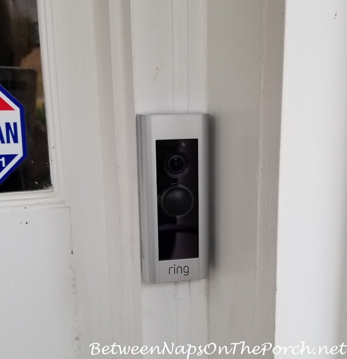 Ring Doorbell Installed