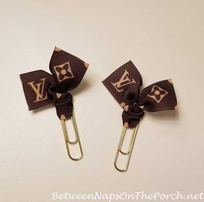 Cute Louis Vuitton Style Paper Clips