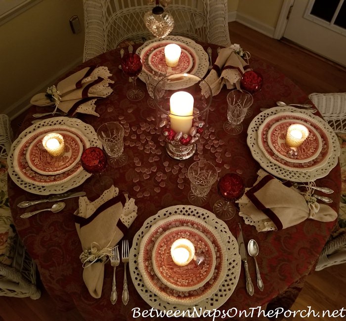 Candlelit Table, Valentine's Day