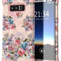Beautiful floral pink phone case