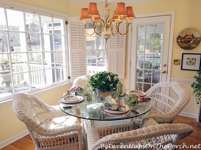 Celebrating Spring with a Spring Table Setting, 2019