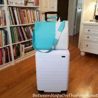Away Suitcase with Tiffany & Co. Tote