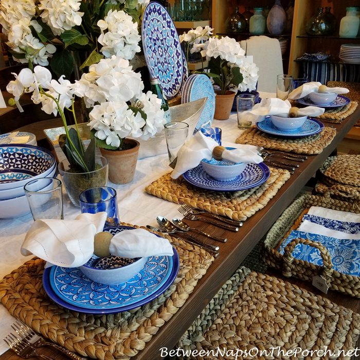 Blue & White Dinnerware