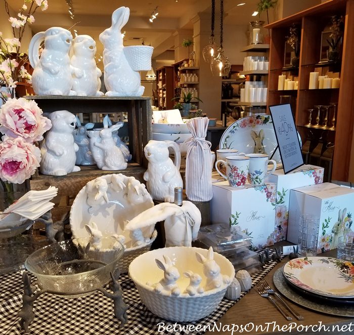 Bunny Dishes, Easter Dishware