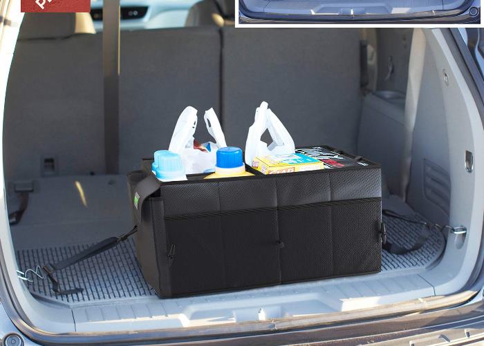 Car Organizer for Groceries, bats, balls and other stuff