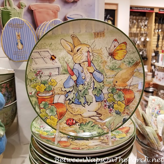 Shopping the Big Tabletop Sales the Cutest Peter Rabbit Plates