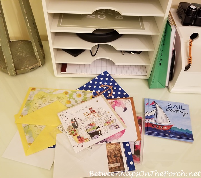 How to Organize Greeting Cards