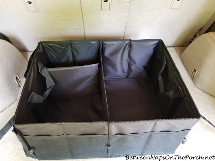 Trunk Organizer great for holding grocery bags and other storage needs