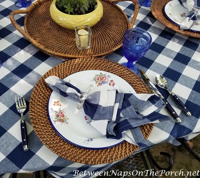 Blue-White Table Setting