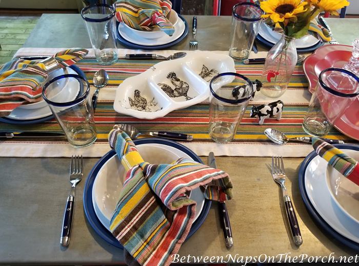 Colorful Dinnerware for Summer