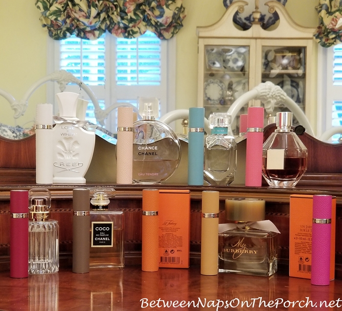 My Hermes Perfume Atomizer Collection & the Perfumes They Hold – Between  Naps on the Porch