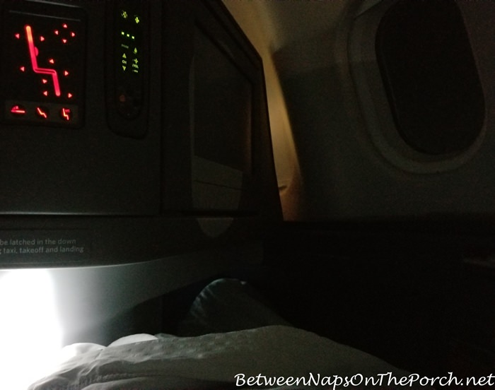 Sleeping on an International Delta Flight, Delta One