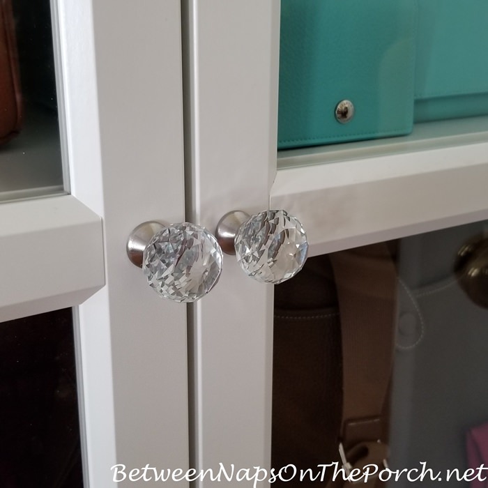 Crystal Glass Knobs for Cabinets