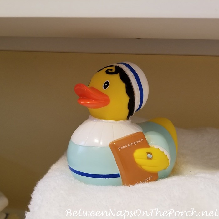 Jane Austen Rubber Ducky, Pond & Prejudice