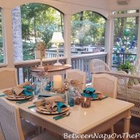 Screened Porch Dining, Summer Dining Outdoors