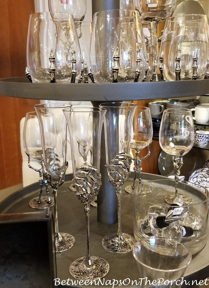 Skeleton Glassware for Halloween