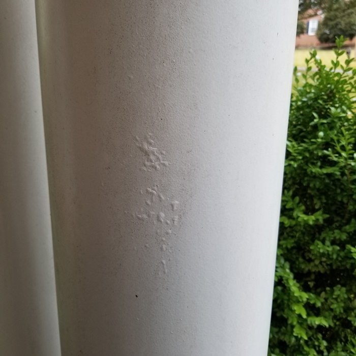 Bubbling Paint on Porch Columns