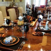 Halloween Table Setting Ideas, 2019