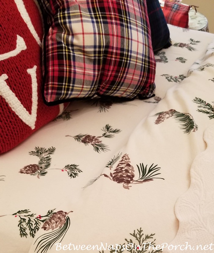 Woodland themed bedding, Flannel Bedding