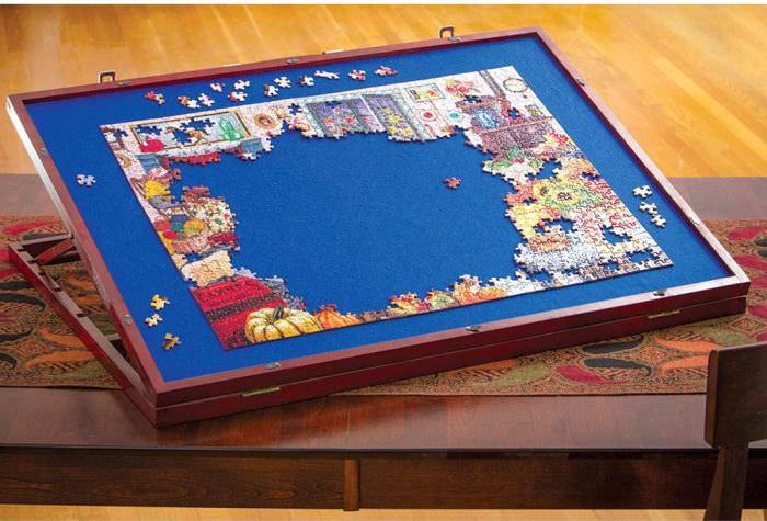 The Best Puzzle Board for Working Puzzles, Makes a Great Gift for Christmas