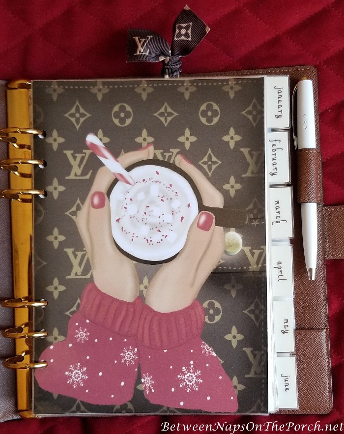 Louis Vuitton Monogram Agenda PM Organizer + 2017 Refill Inserts