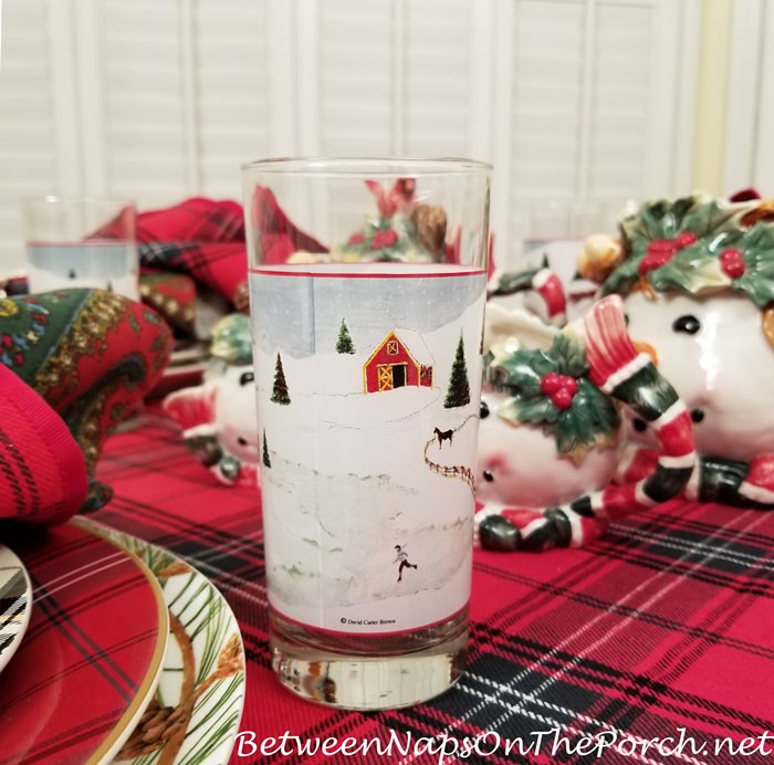 Christmas Valley Glasses by David Carter Brown
