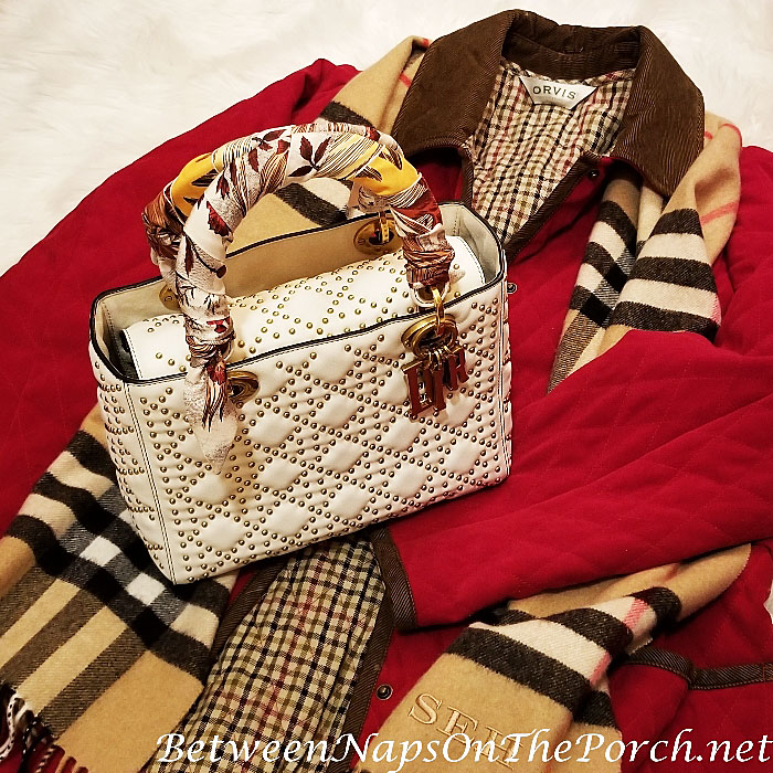 style  Lv scarf, Lady dior, Louis vuitton bag