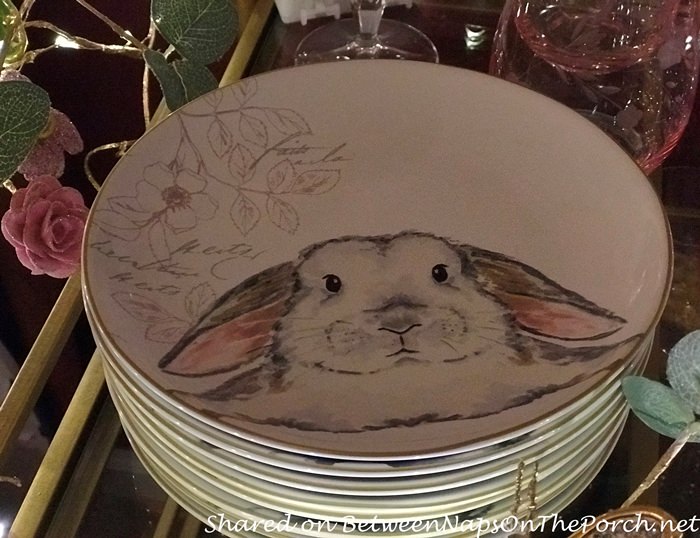 Bunny Salad Plates